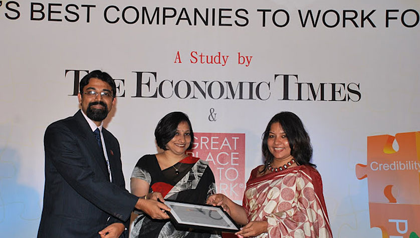 Great Place to Work® Award for India’s Best Companies Study 2012